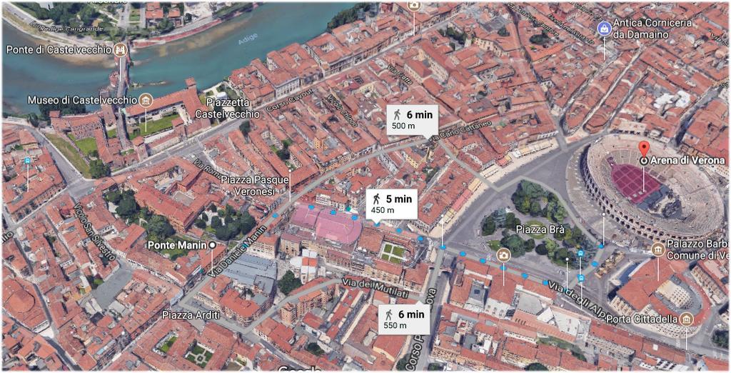 B&B Ponte Manin Verona Exteriör bild