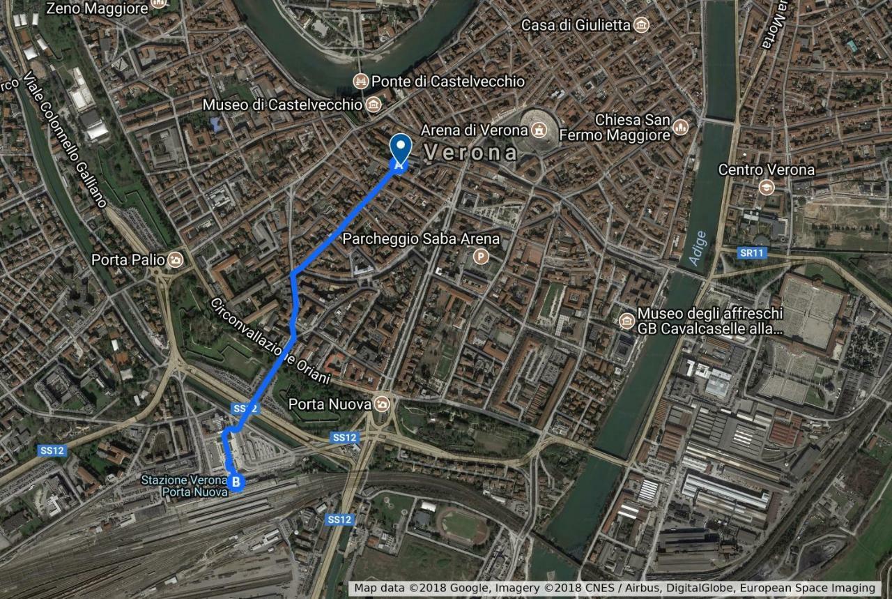 B&B Ponte Manin Verona Exteriör bild